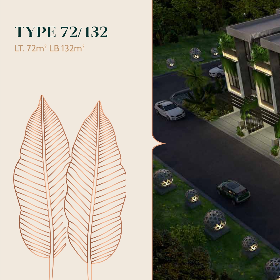 Read more about the article Type 72/132 Type 60/98 Cluster Yarra Anwa Residence PuriAnwa Residence Puri